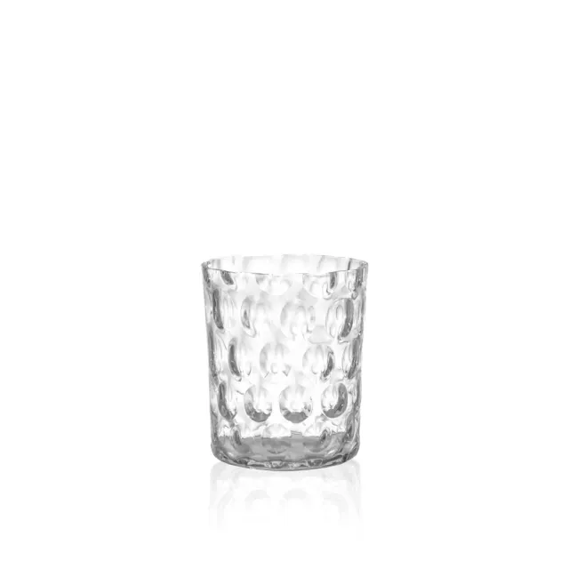 Velká sklenice Kugel Crystal na bílém pozadí